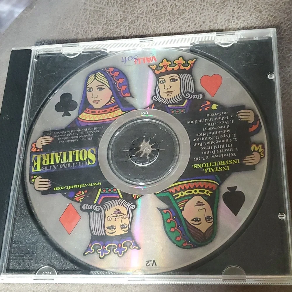 Solitare PC Windows 95/98 Game